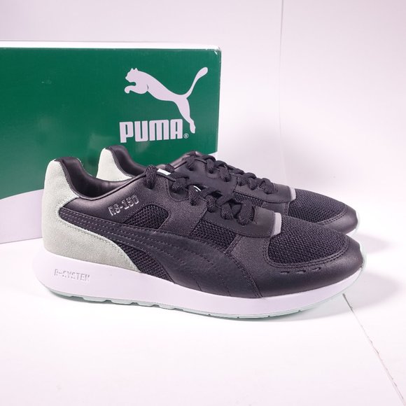 PUMA RS-150 Contrast Sneaker 369459-02 Black/Green - Picture 2 of 9